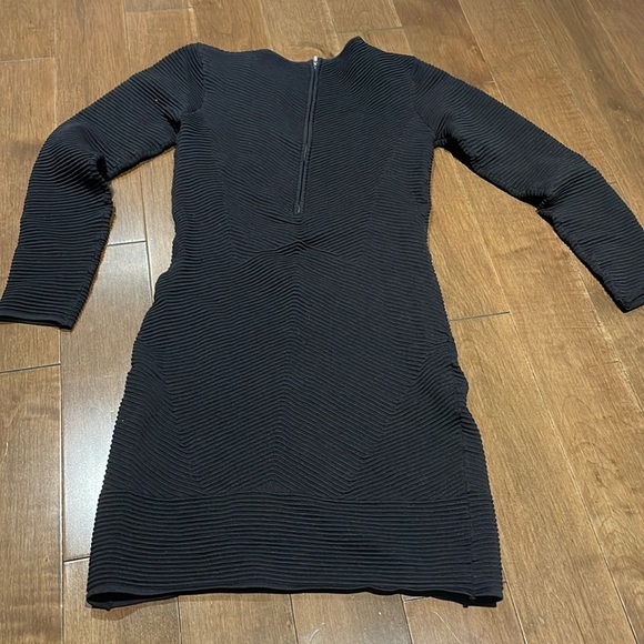 Torn by Ronny Kobo black short dress sz L - Picture 4 of 4